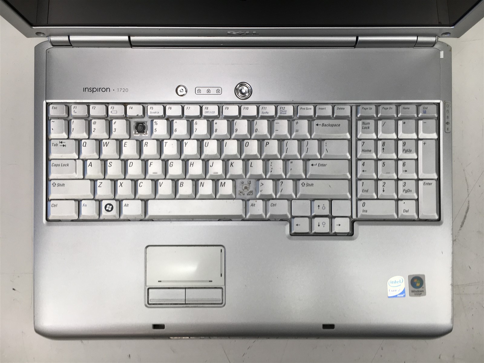 Dell Inspiron 1720 Laptop Core 2 Duo 2.00GHz 4GB RAM No HDD No OS 17″