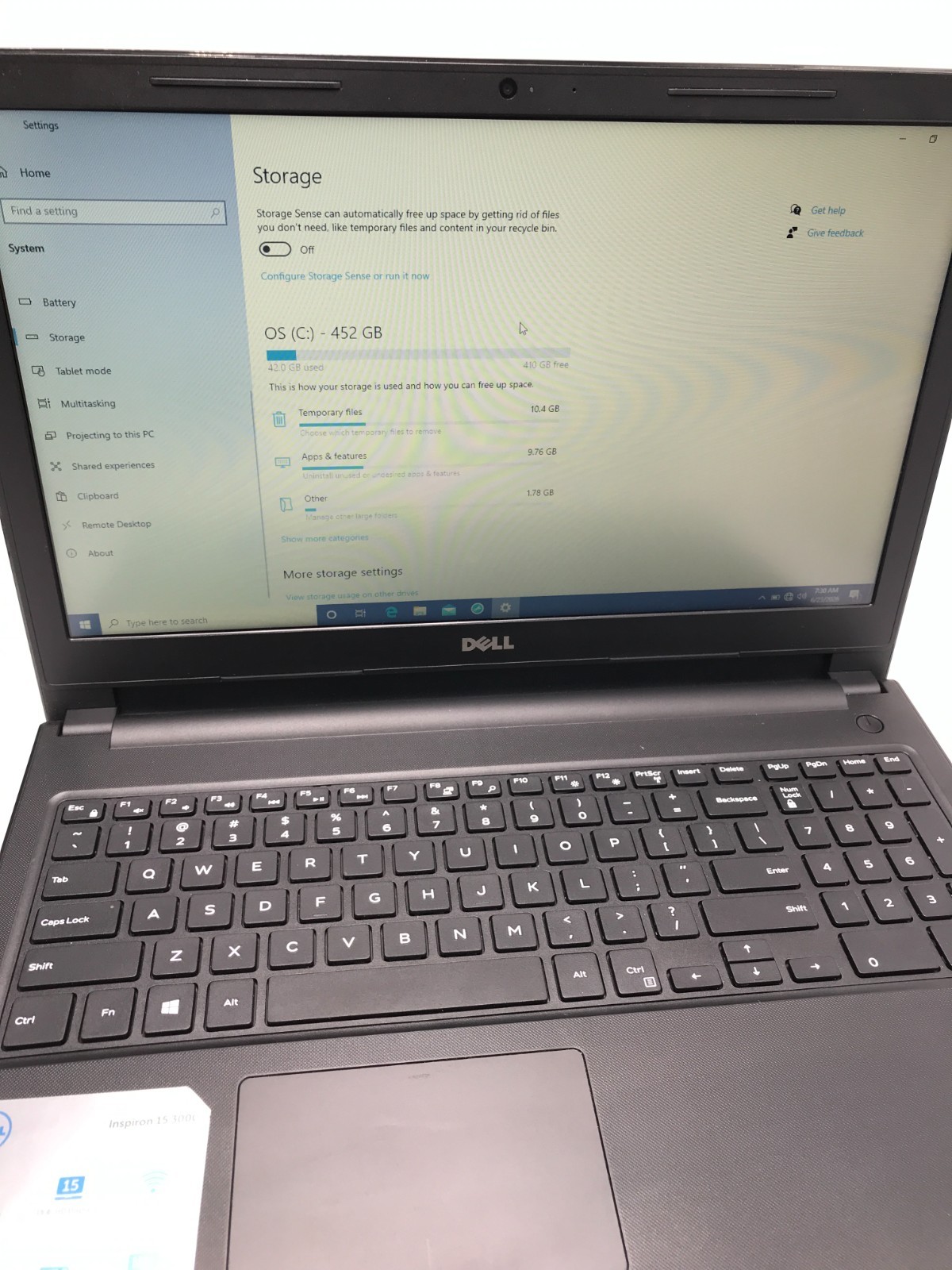Dell Inspiron 15 3000(5100)|AMD A6-9200|4GB RAM 512GB|(L-27)