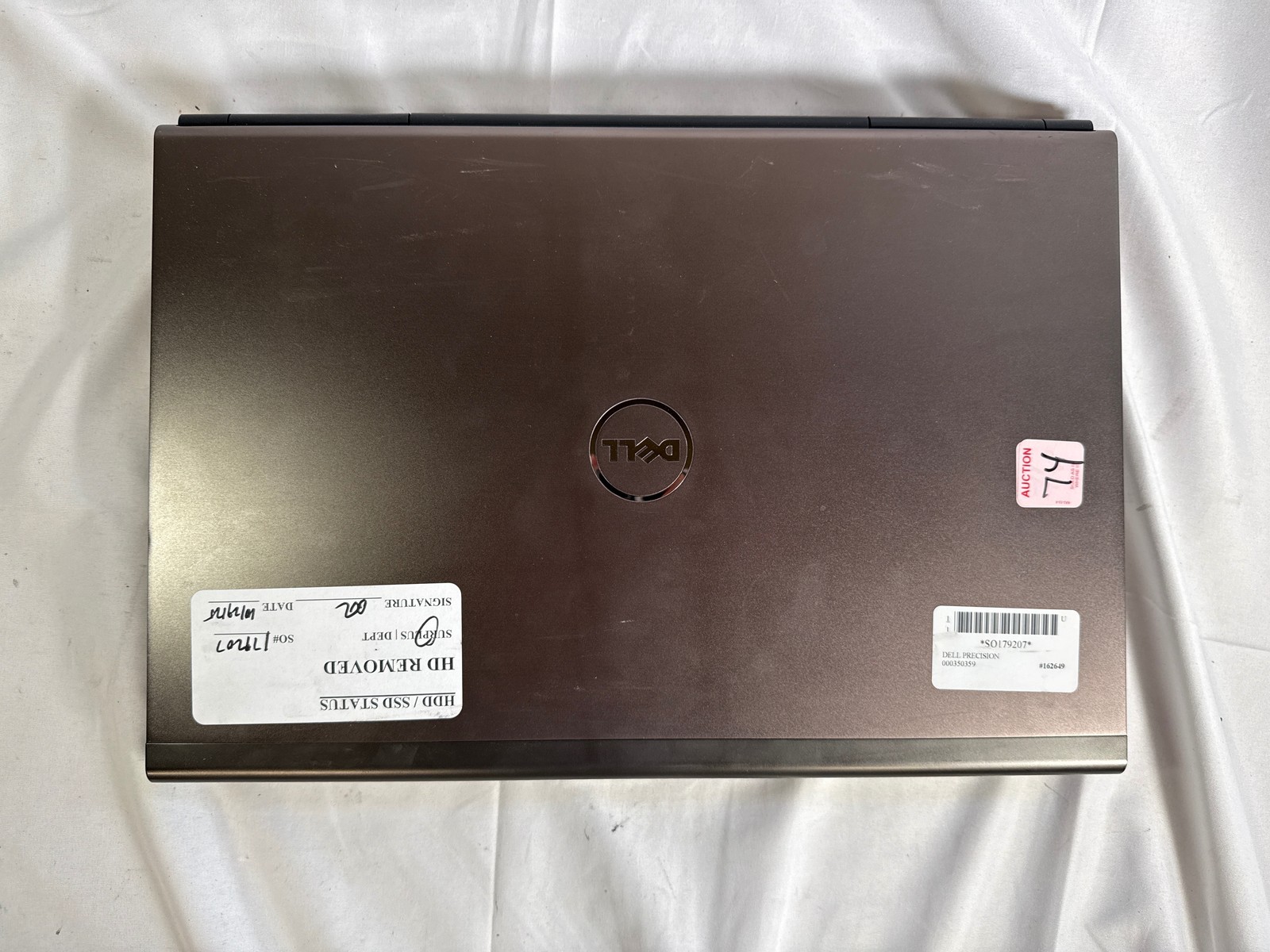 Dell Precision M4700 Intel Core i7-3740QM @ 2.70 GHz 8 GB No Drive 15.6″