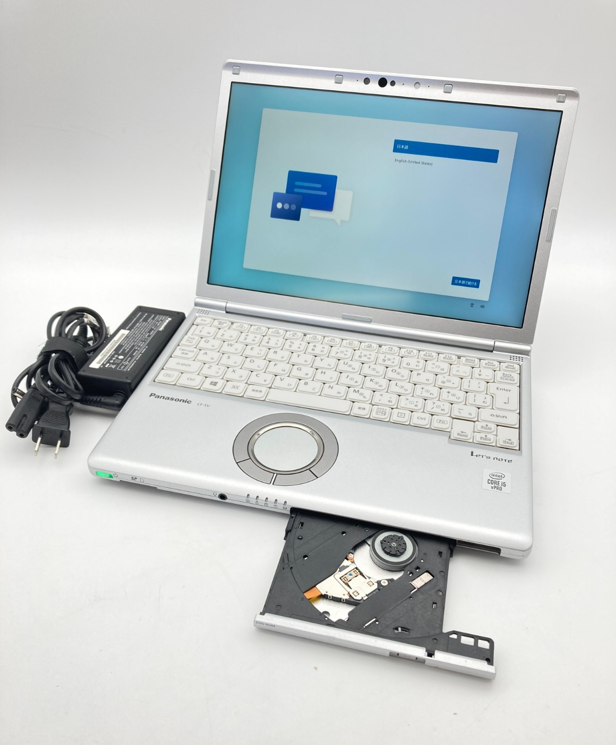 Panasonic Let’s note CF-SV9 Core i5-10310U RAM 16GB SSD 256GB ODD WUXGA w/AC