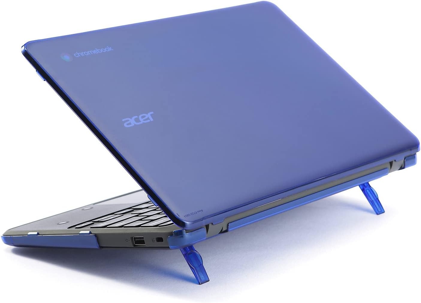 Durable Clip-On Hard Case for 11.6″ Acer Chromebook 311 C722 – Stunning Blue