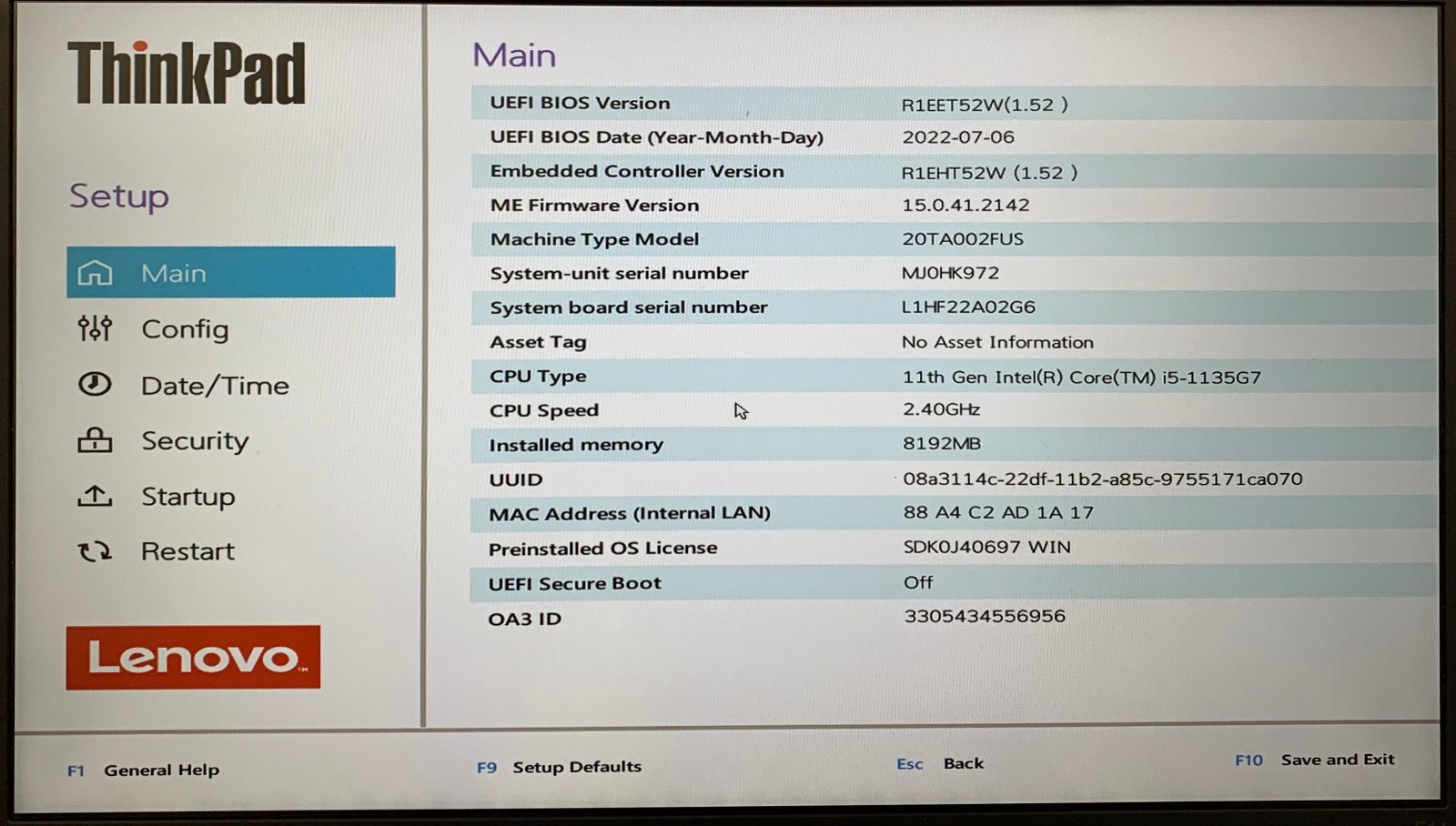 Lenovo ThinkPad E14 Gen 2 14″ Laptop i5-1135G7, No RAM/Storage, Remote Managed