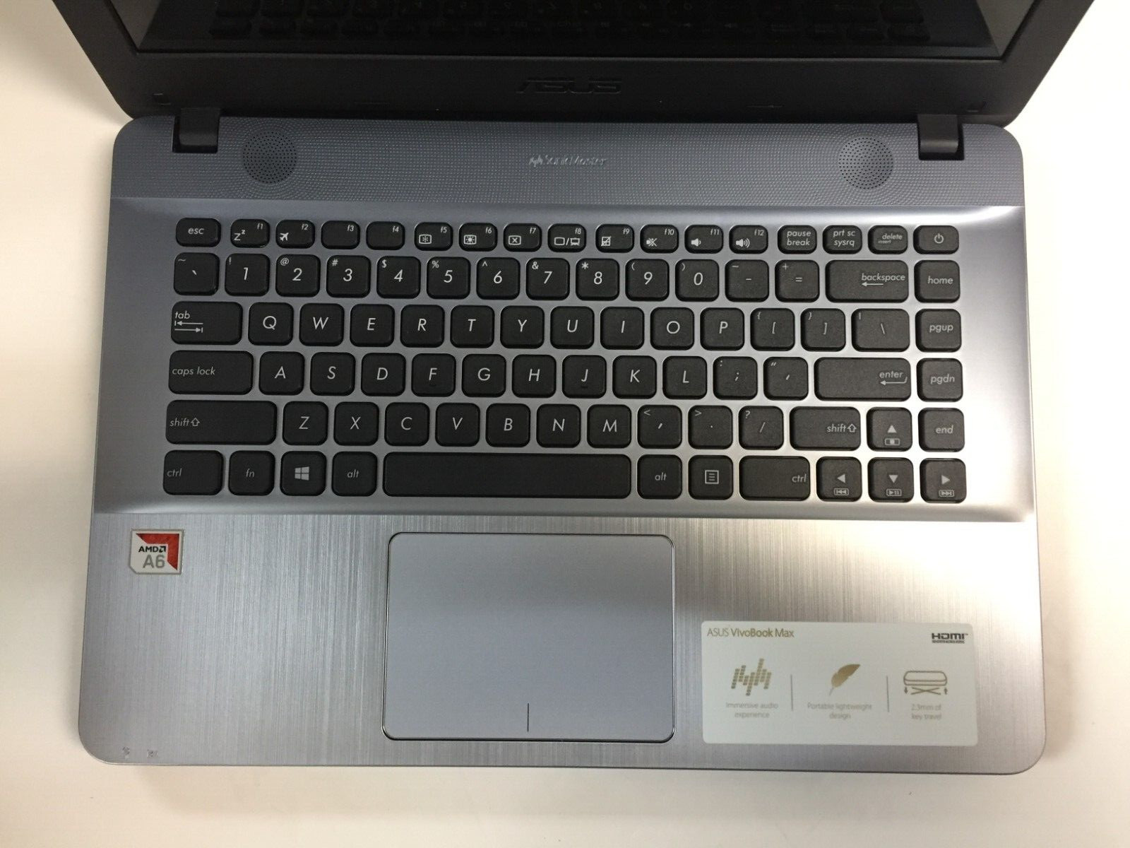 *Bad Battery* ASUS X441BA-CBA6A 14″ Laptop/AMD A6-9225/8GB RAM/500GB HDD/Win10