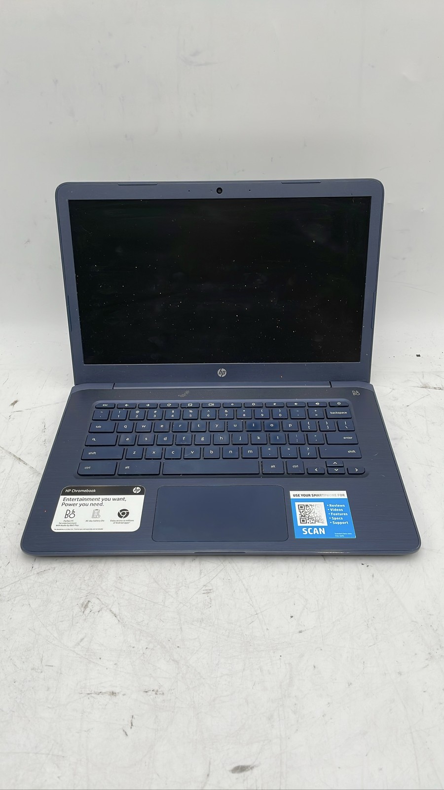 HP Chromebook 14-db0031nr 55C11UA#ABA 5CDO24HCH2 14″ Laptop Lot of 2 Blue