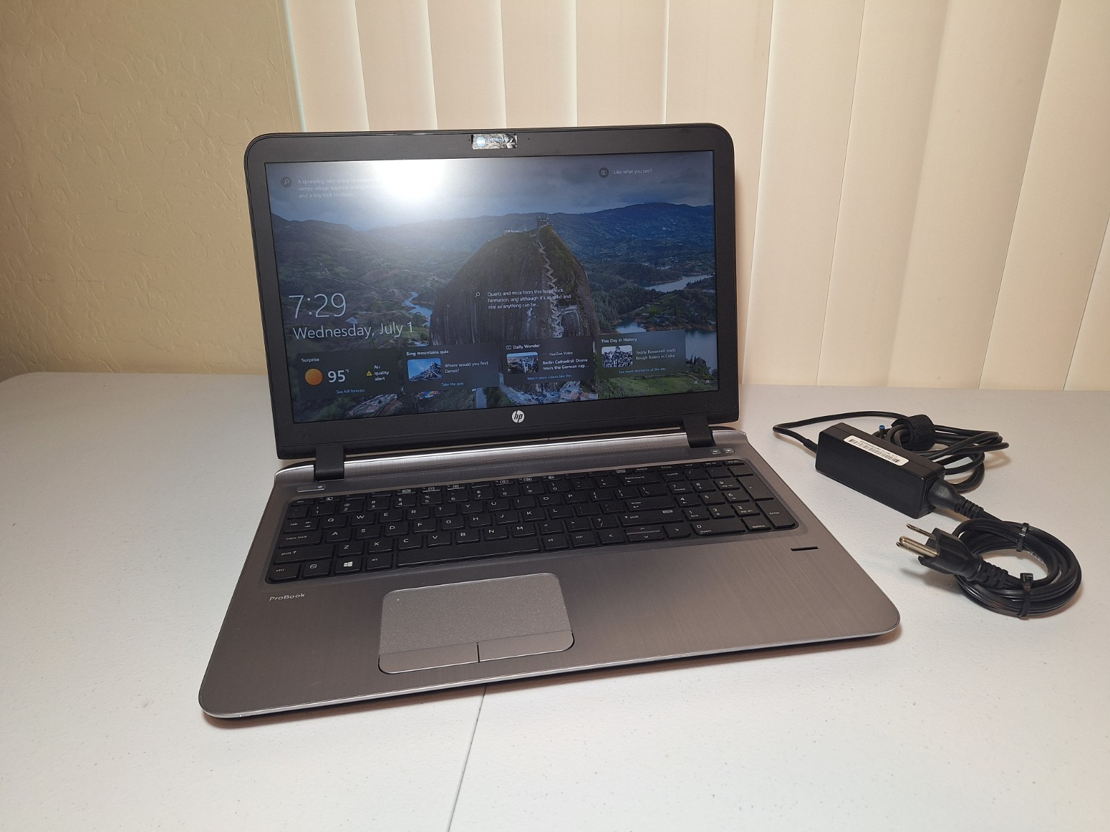 HP ProBook 455 G3 AMD A8-7410 4GB RAM 500GB HDD 15.6″ Business Laptop Win 10