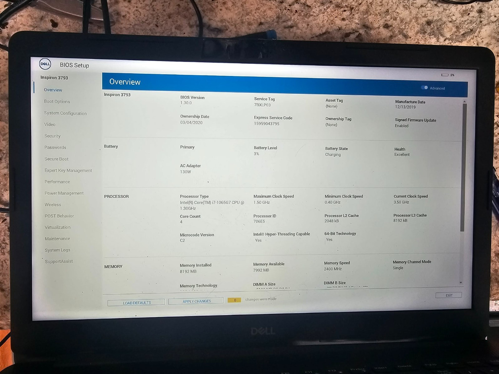 Dell Inspiron 17 3000 i7-1065GZ 17.3″ 512GB Intel Iris Plus FHD MX230 Laptop PR