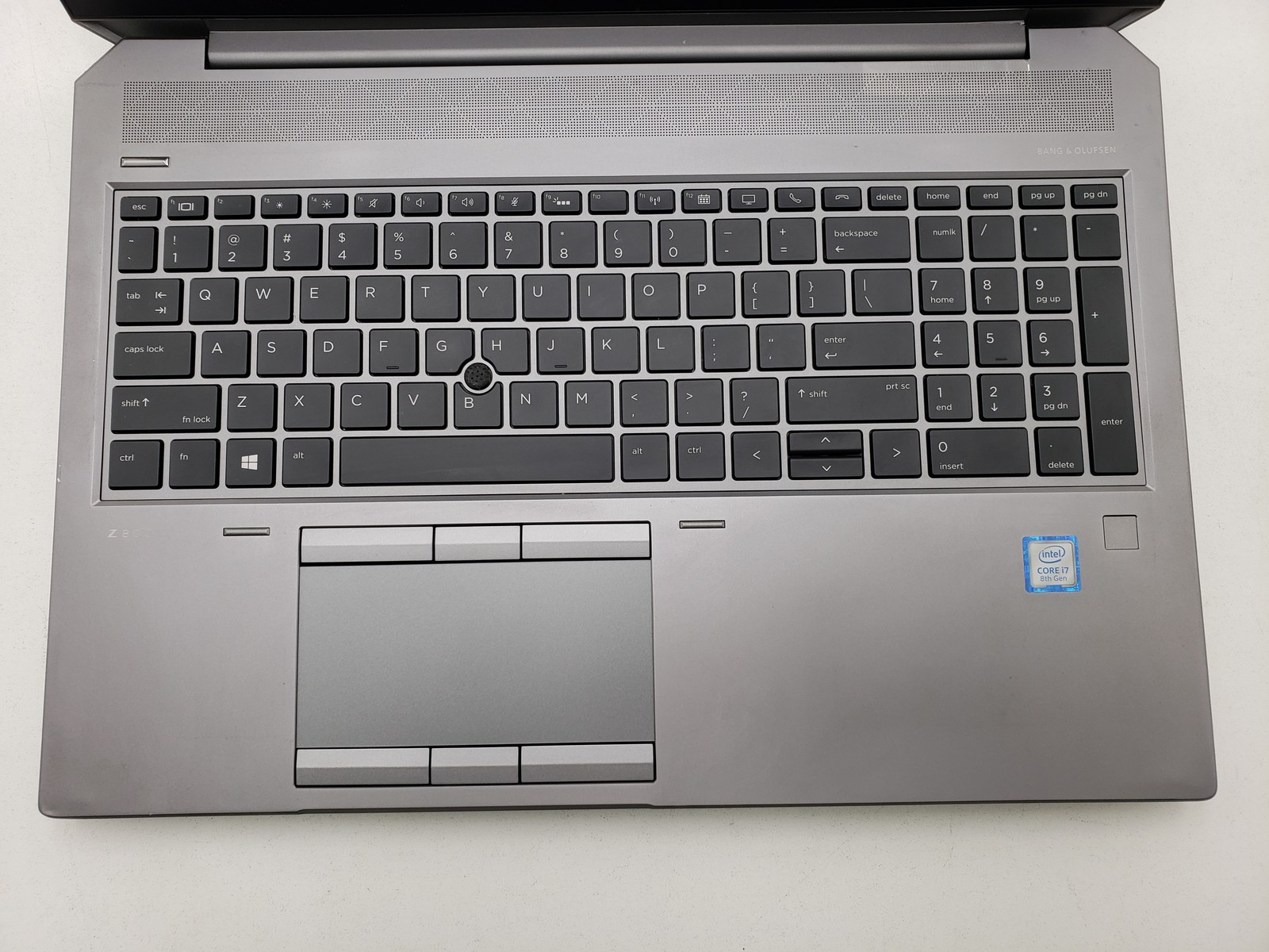 HP ZBook 15 G5 Laptop i7-8th 16GB 256GB SSD Quadro P2000 4GB, Win11 Pro Tested