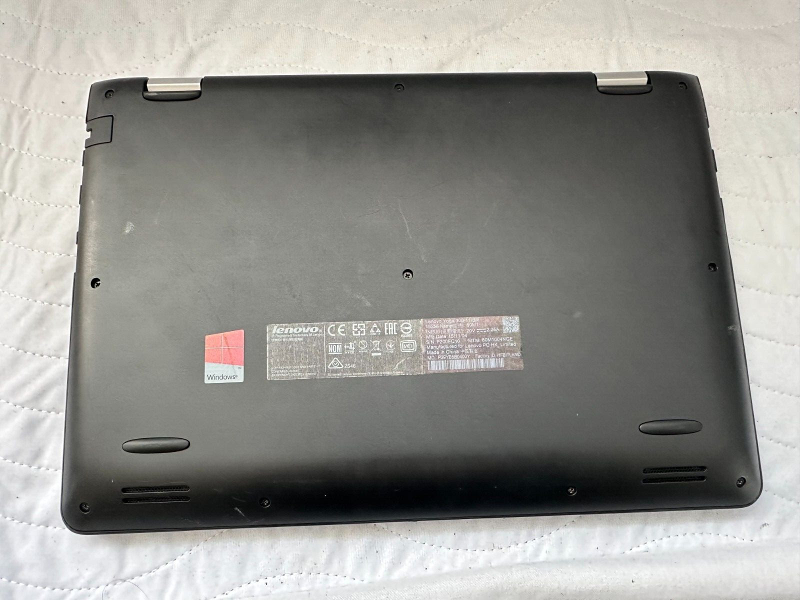 Lenovo Yoga 300 11IBR, 80M1, Conv. Notebook, 2GB Ram, 32GB eMMC Windows 10