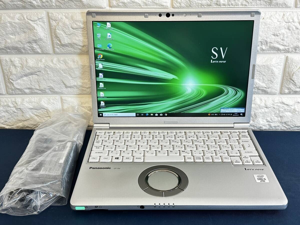 Panasonic Let’s note CF-SV9 10th Generation Core i5 SSD 512GB 16GB Used w/ AC