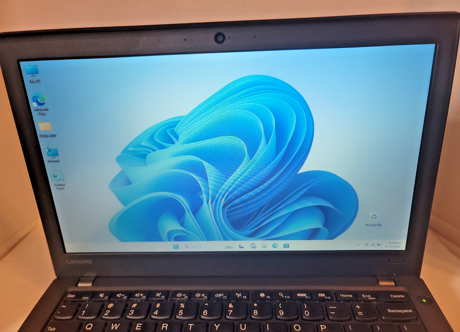 Lenovo ThinkPad X260 Intel Core i5-6300U 8GB RAM, 320GB HDD Windows11 double bat