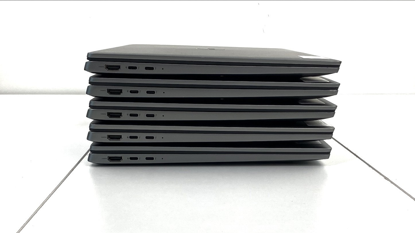 Lot of 5 Dell Latitude 7640 Core i7 13th Gen 1.80GHz 1365U 32GB 500GB Grade-B.