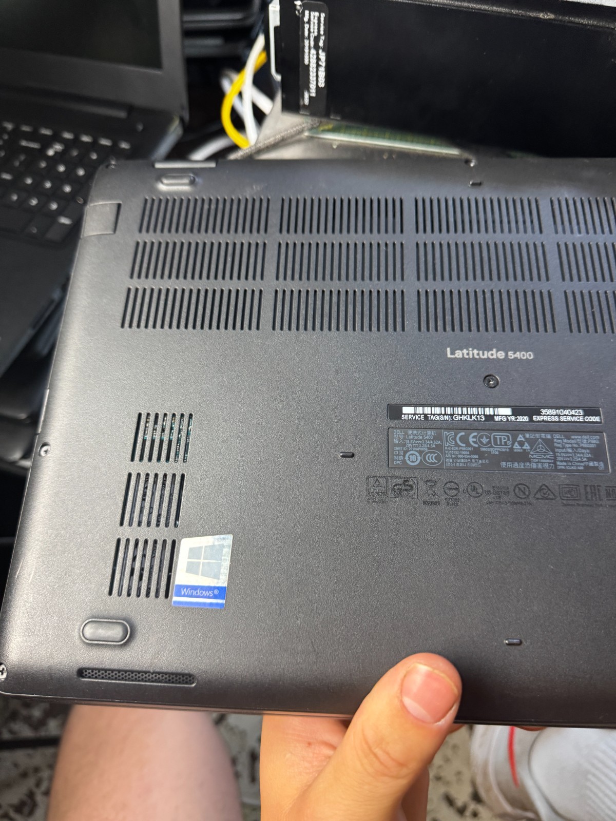 Dell Latitude 5400 Core I5-8365U 8GB RAM 256GB SSD Win11 Pro Laptop #6150