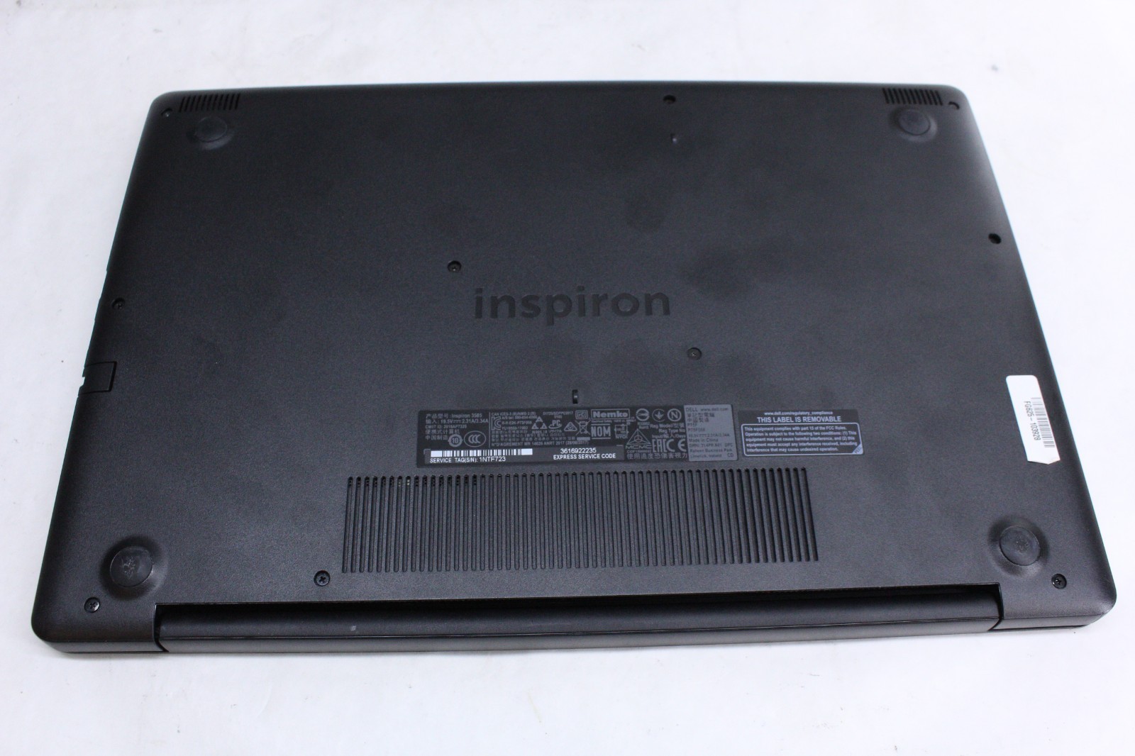 Dell Inspiron 3585 | Grade B- | Ryzen 3 2200U, 8GB Ram, 256GB NVMe, Win11 Home