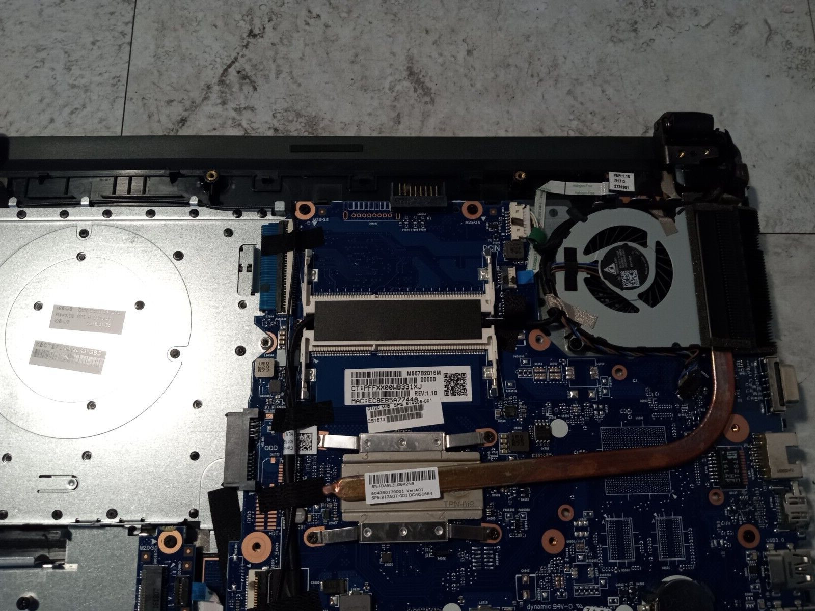 HP Mt245 Thin Client 14″ Laptop AMD A6-6310 AMD Radeon R4 Graphics *READ* -FM