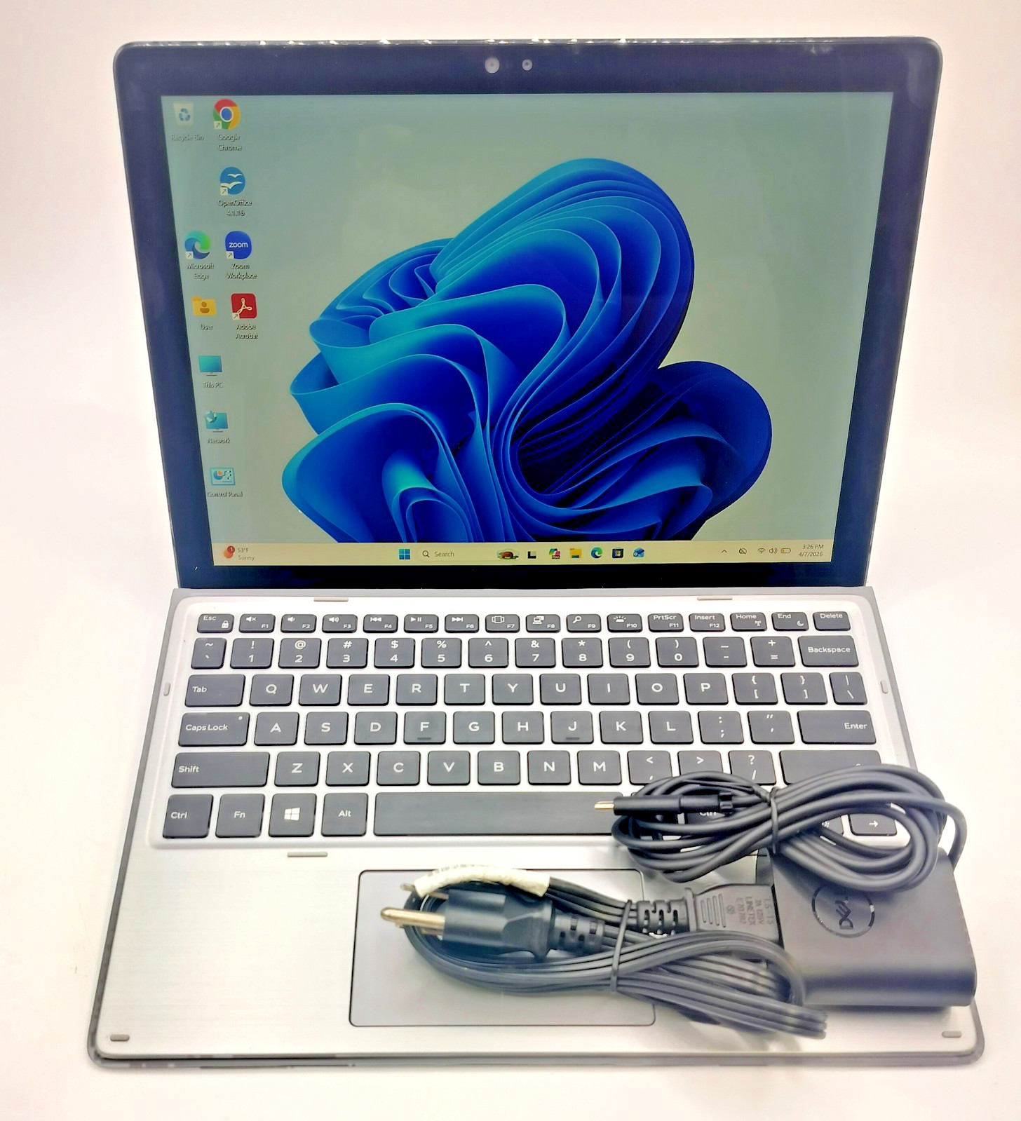 Dell Latitude 7200 12.3″ Touch 2 in 1 i5-8365U 8GB 512GB SSD Laptop Win 11 Pro