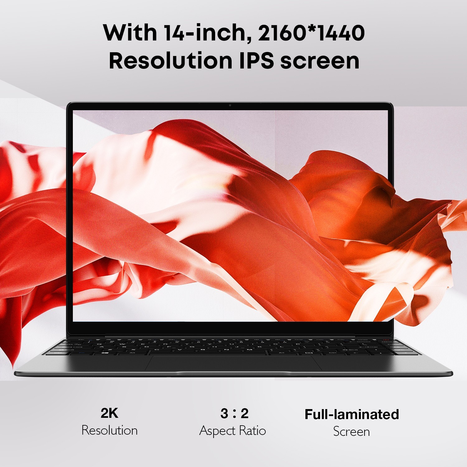 CHUWI Corebook Business Laptop 14” FHD Core i3 16GB RAM 512GB SSD Windows11 HDMI