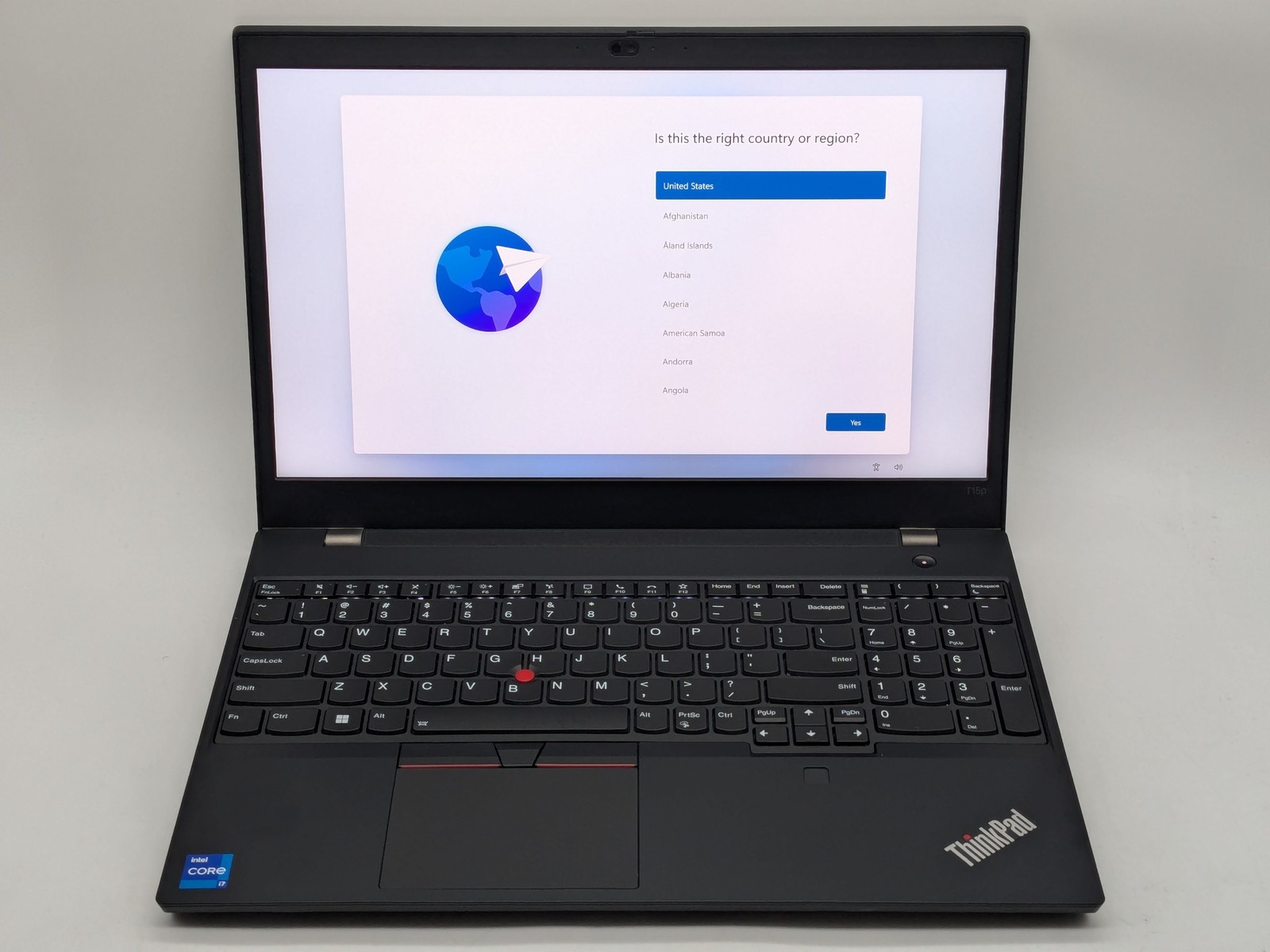 Lenovo ThinkPad T15p Gen 3 15.6 4K i7-12700H 32GB 1TB RTX 3050 Grade D READ