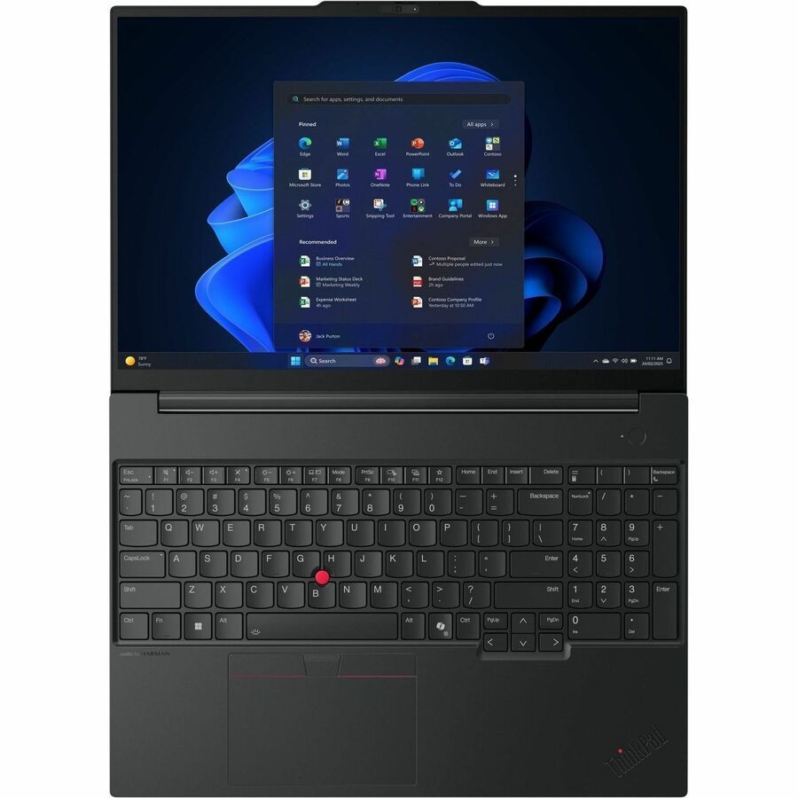 Lenovo ThinkPad E16 Gen 3 21ST0008US 16 Touchscreen Notebook – WUXGA – AMD Ryze
