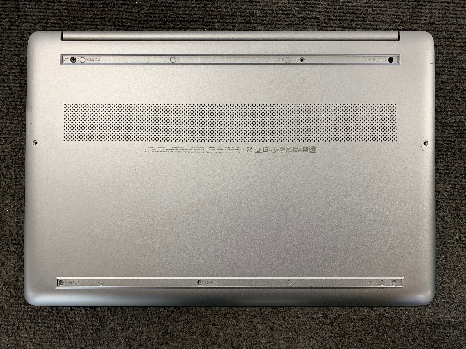 HP 15t-dy100 15.6″ Laptop i5-1035G1, No RAM/Storage, Boots to BIOS