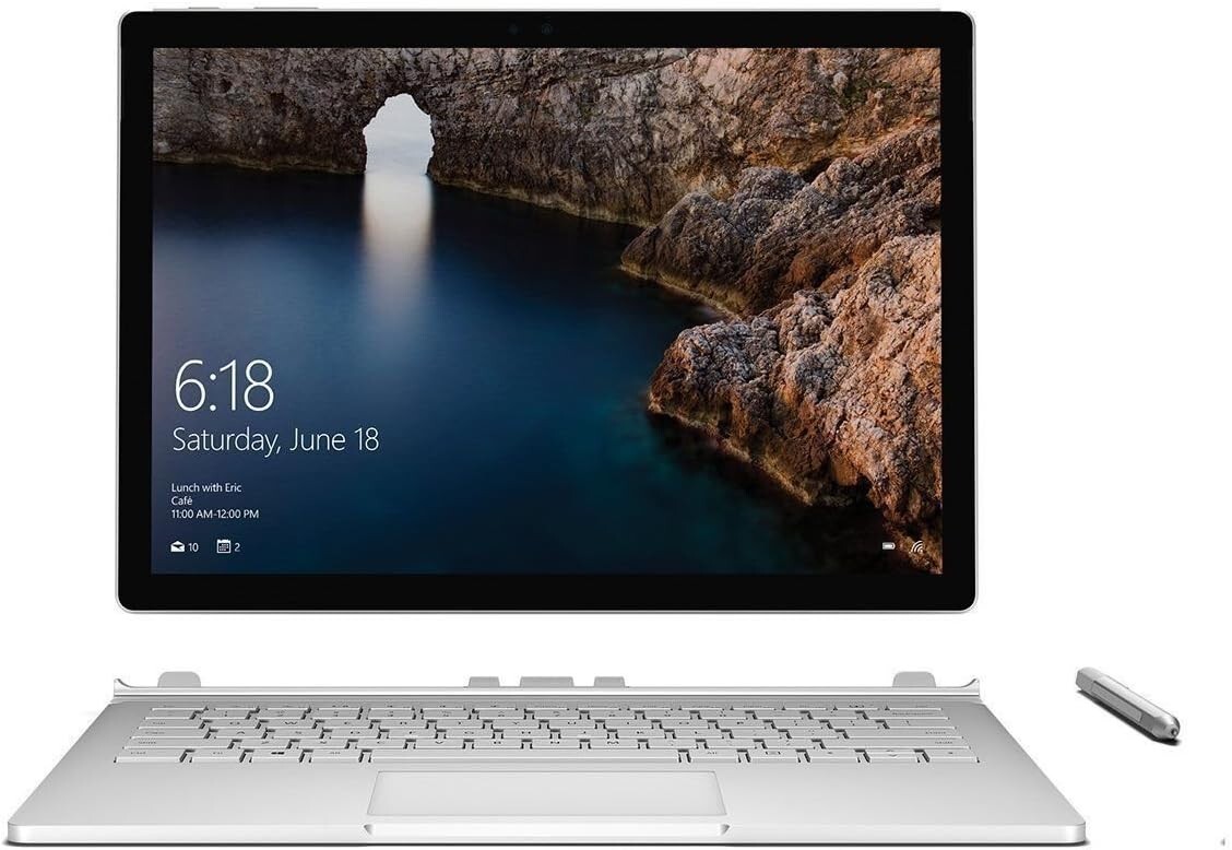 *Bad Battery*Microsoft Surface Book 13.5″ Model 1703 1704/i5-6300/8GB/128GB/W10P