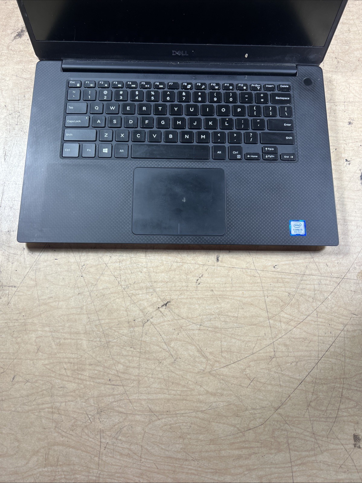 DELL XPS P56F INTEL CORE I5 9TH GEN 8GB RAM **POWER ON NO IMAGE **NO HD/ NO CADD