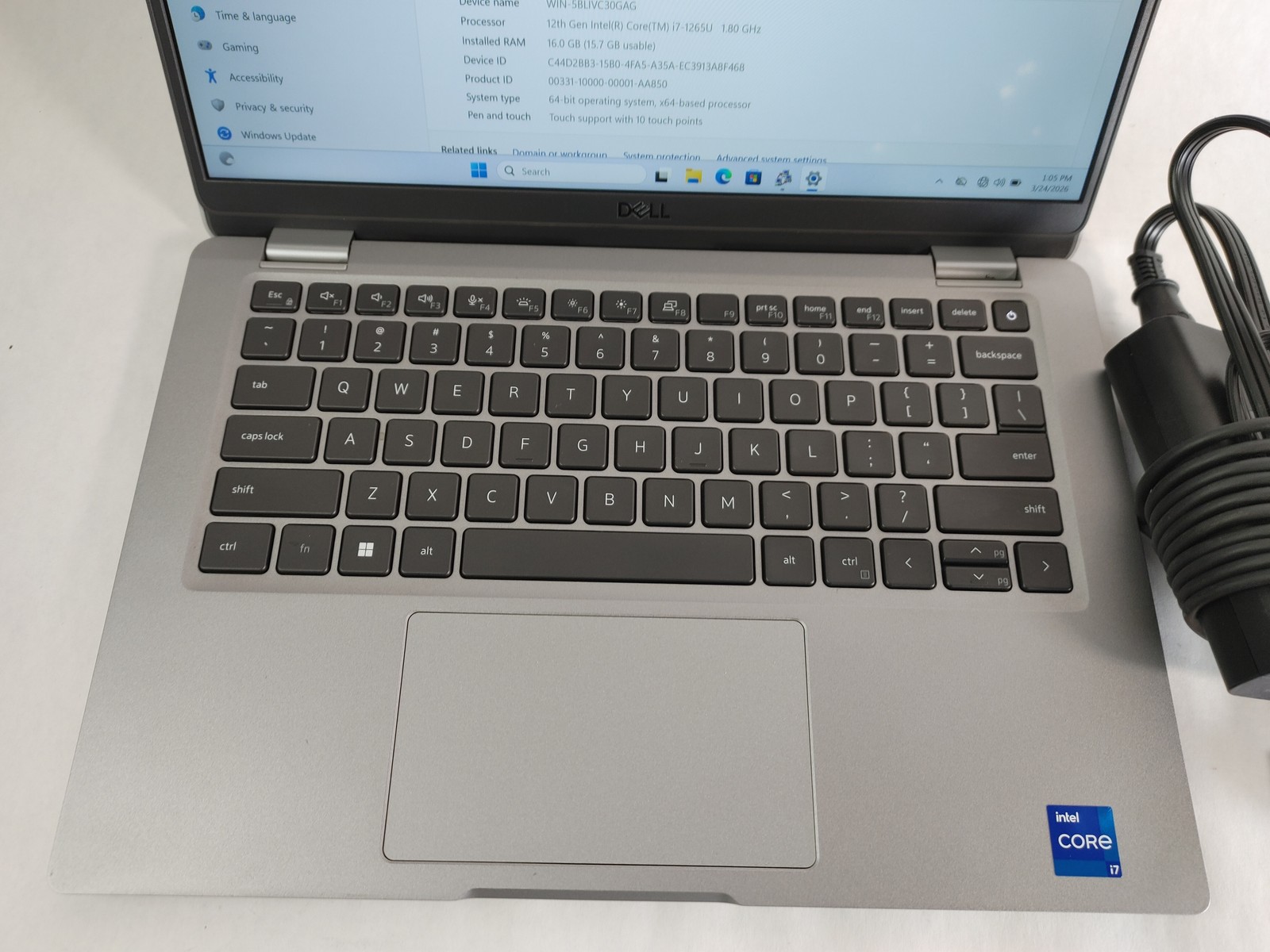 Dell Latitude 5330 Core i7-1265U 1.80 GHz 16 GB DDR4 256 GB NVMe Windows 11 Pro