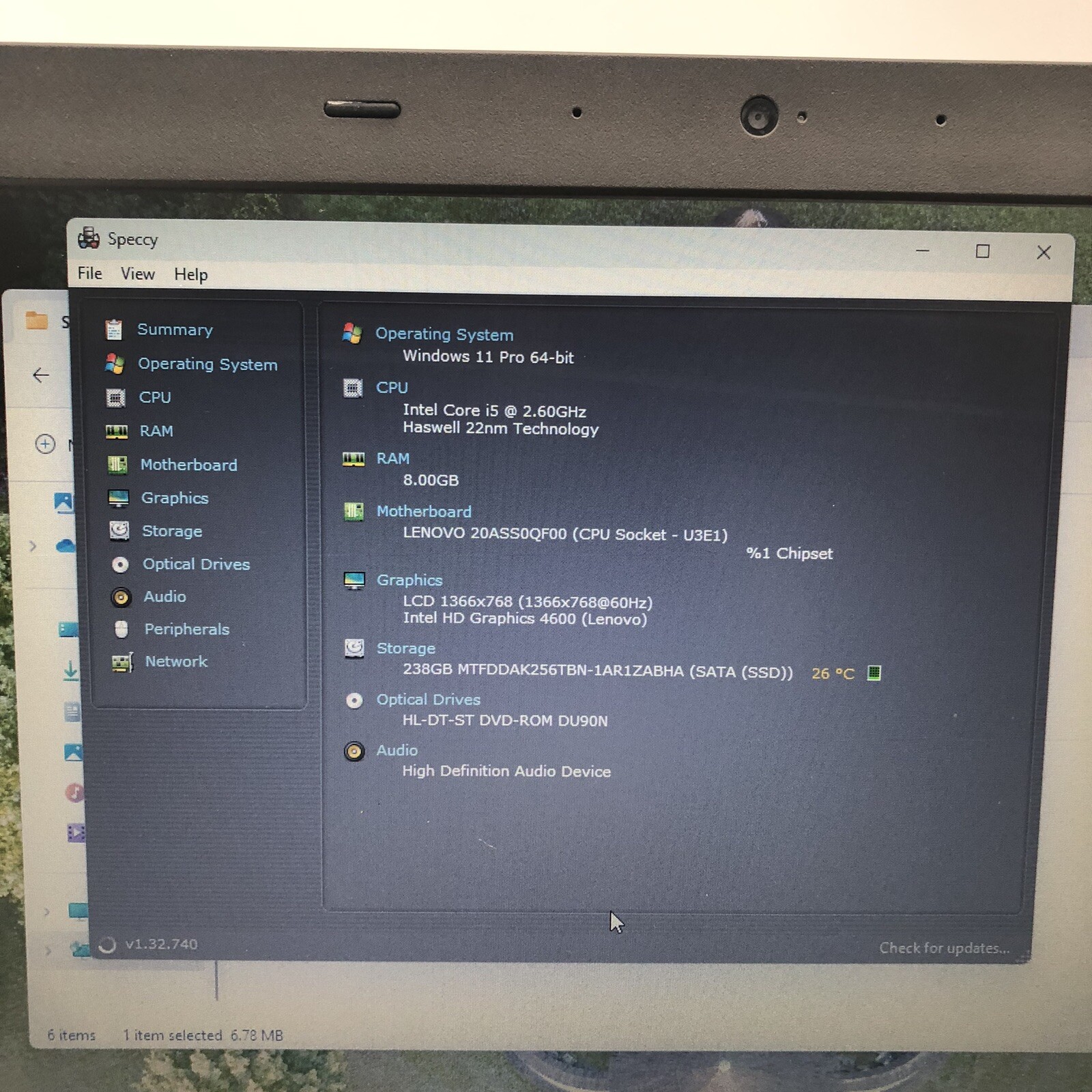 Lenovo Thinkpad L440 14″ Laptop Intel i5 8GB RAM 256GB SSD Win11. charger
