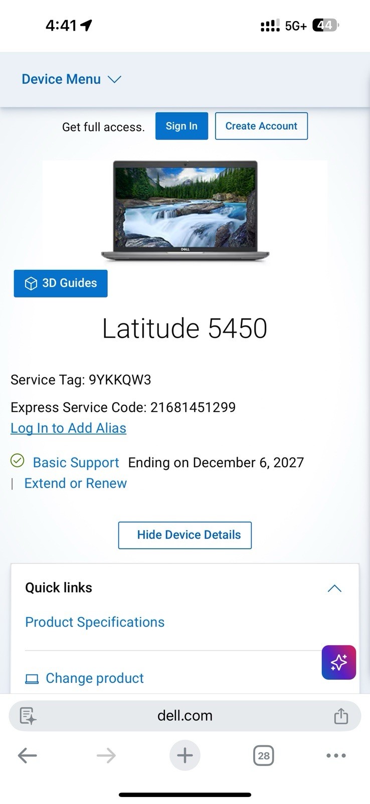 NEW Dell Latitude 5450 14″ Intel Core Ultra 5 135U 16GB DDR5 512GB SSD – Gray