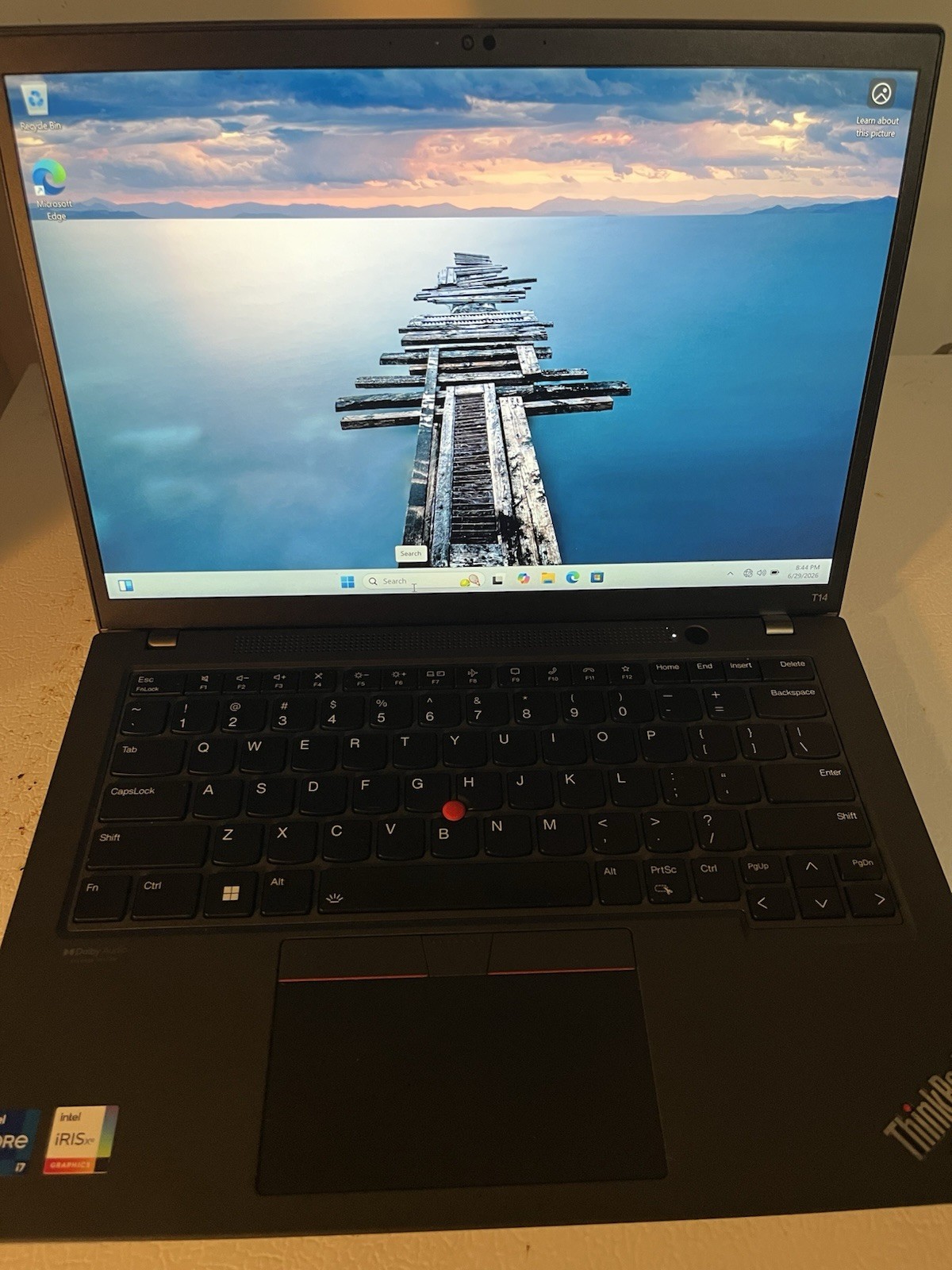 LENOVO ThinkPad T14 Gen 3 14″ WUXGA i7-1260P 2.1GHz Intel Iris Xe 16GB 500GB