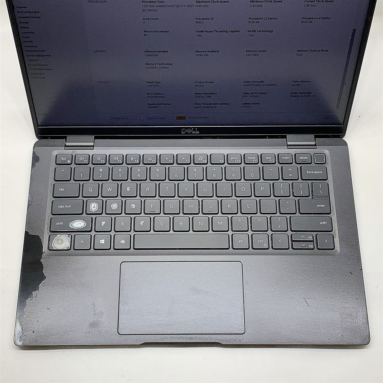 Dell Latitude 7420 Laptop Intel Core i5 1145G7 2.60GHZ 14″ FHD 16GB RAM NO HDD