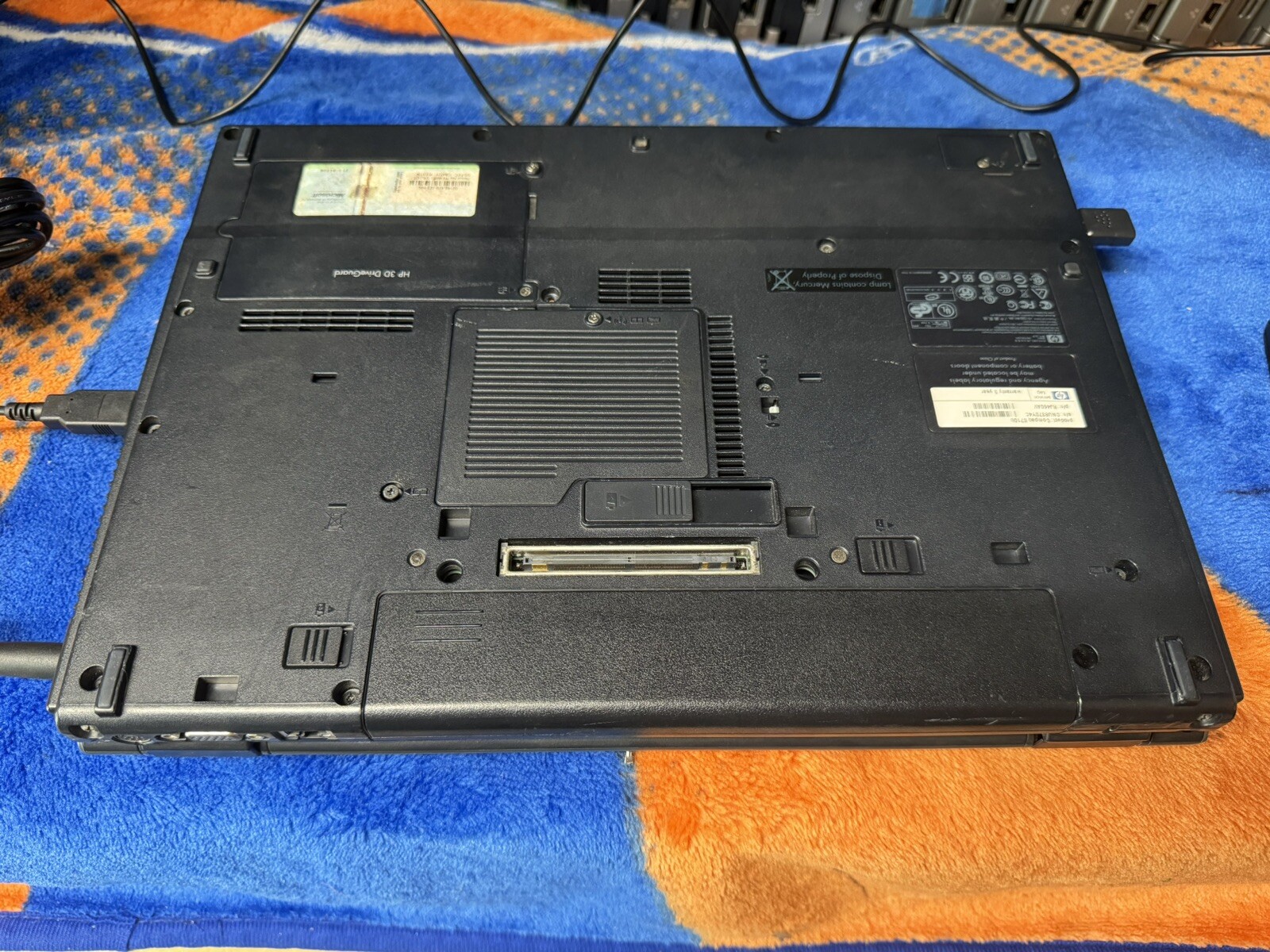HP 6710b 15.4”, Win10pro, Intel C2D 2.20, 150 GB, 2.5 GB, DVD-RW, Wifi, #002