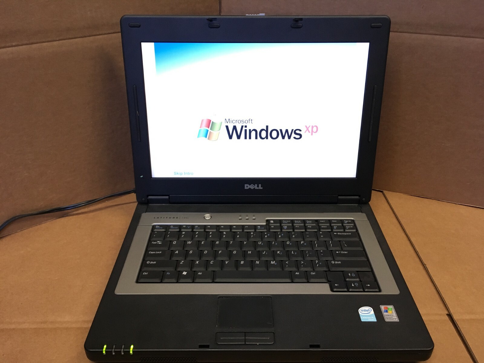 Dell Latitude 120L Laptop CELERON M 1.6GHz 512MB RAM 40GB HDD WINDOWS XP OF 03