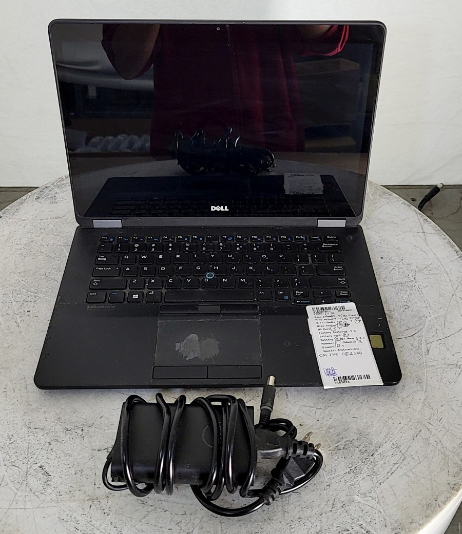 DELL LATITUDE E7470 14″ Laptop Core I7-6600U 8GB 512GB SEE NOTES