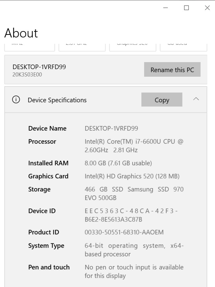 Lenovo ThinkPad X1 Carbon Gen 5 i7 500GB EVO SSD Clean Fast + OEM Lenovo USB-C