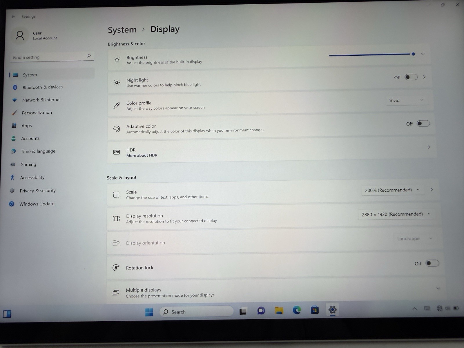 Microsoft Surface Pro 8 (1982) i5-1145G7 – 16GB RAM – 256GB 120Hz – Win 11 Pro