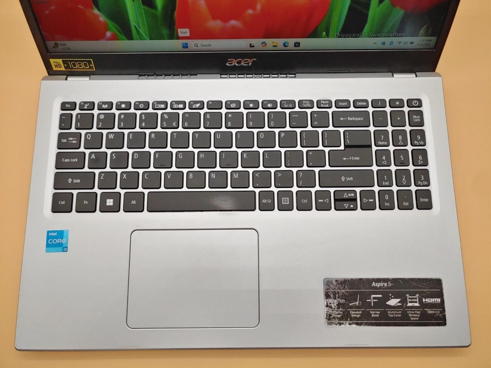 Acer Aspire 5 A515-56 15.6″ Intel i3-1115G4✔24GB RAM✔512GB NVMe✔Win11✔ *NO A/C*