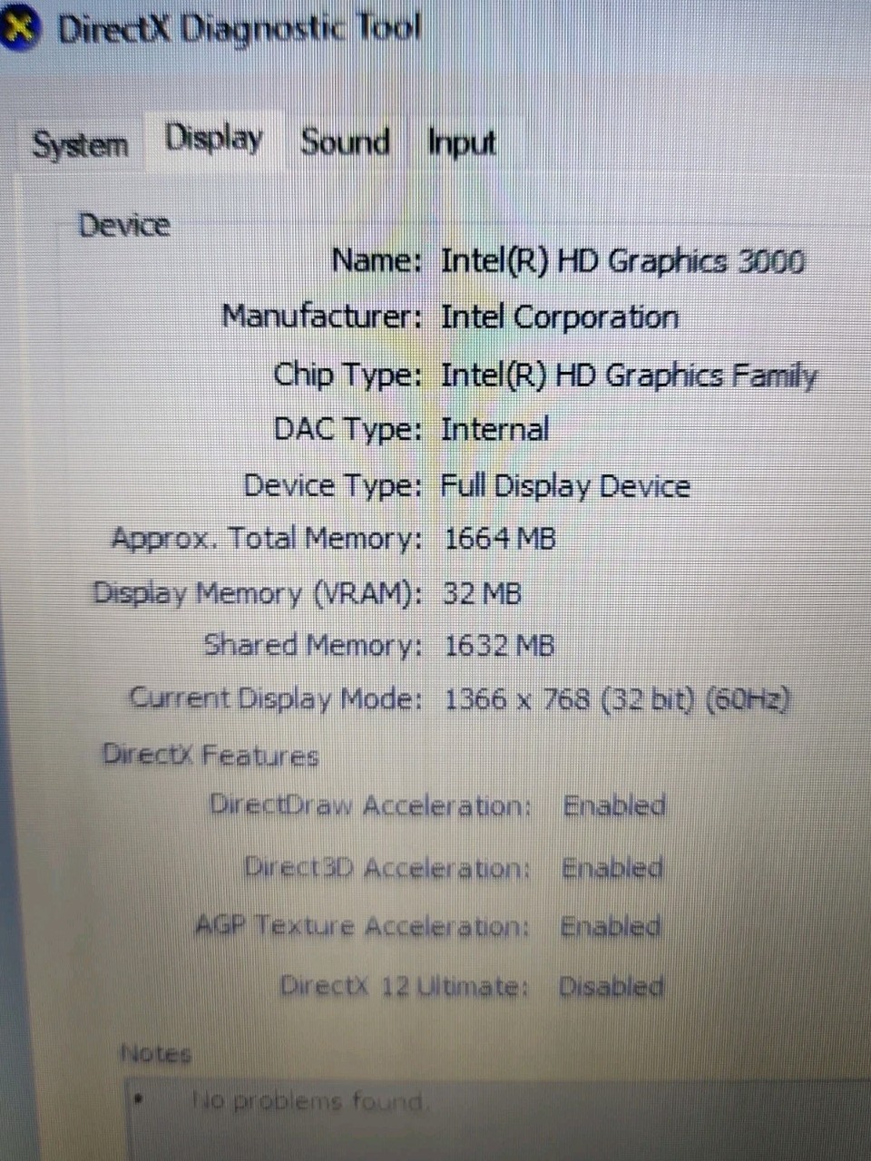 Dell Latitude E5520 i5-2430M 4xCPU@2.4GHz 4GB RAM 320GB HDD (626A7)