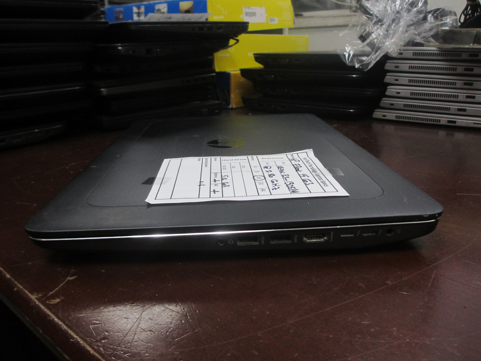 HP ZBook 15 G3 Xeon E3-1505M 2.80GHz 16GB 512GB M2 SSD Laptop w/ AC [NO OS]
