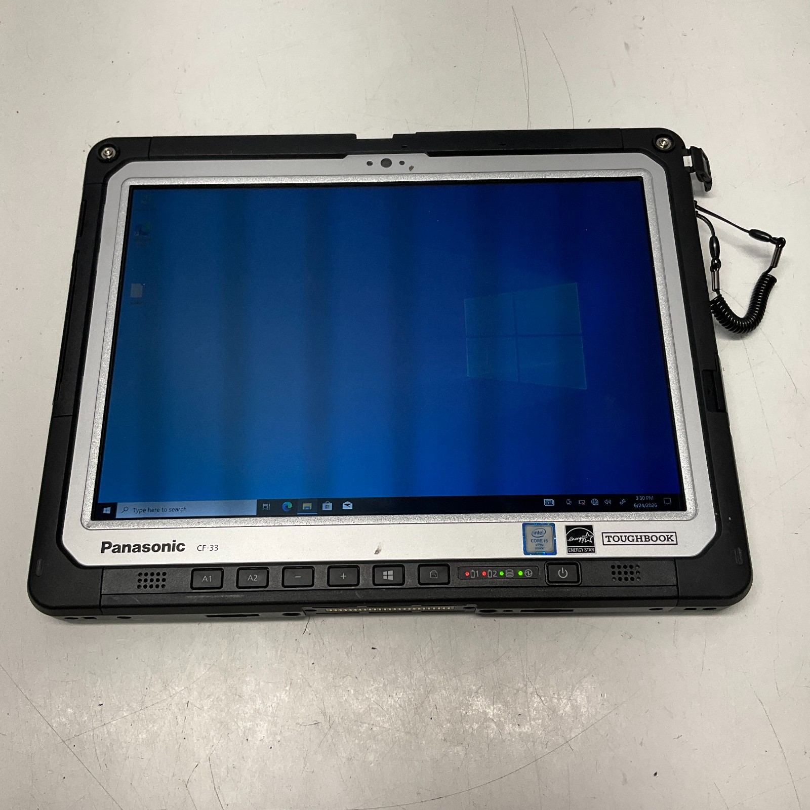 Toughbook Panasonic CF-33S I5-6300U 8GB RAM 256GB SSD Windows 10 Pro NO KEYBOARD
