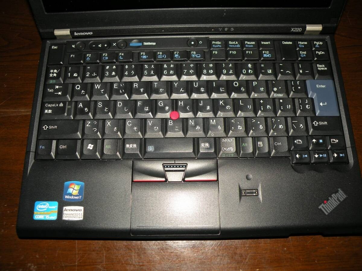 lenovo ThinkPad X220 CPU i5-2520M RAM8GB SSD480GB Windows11 Pro