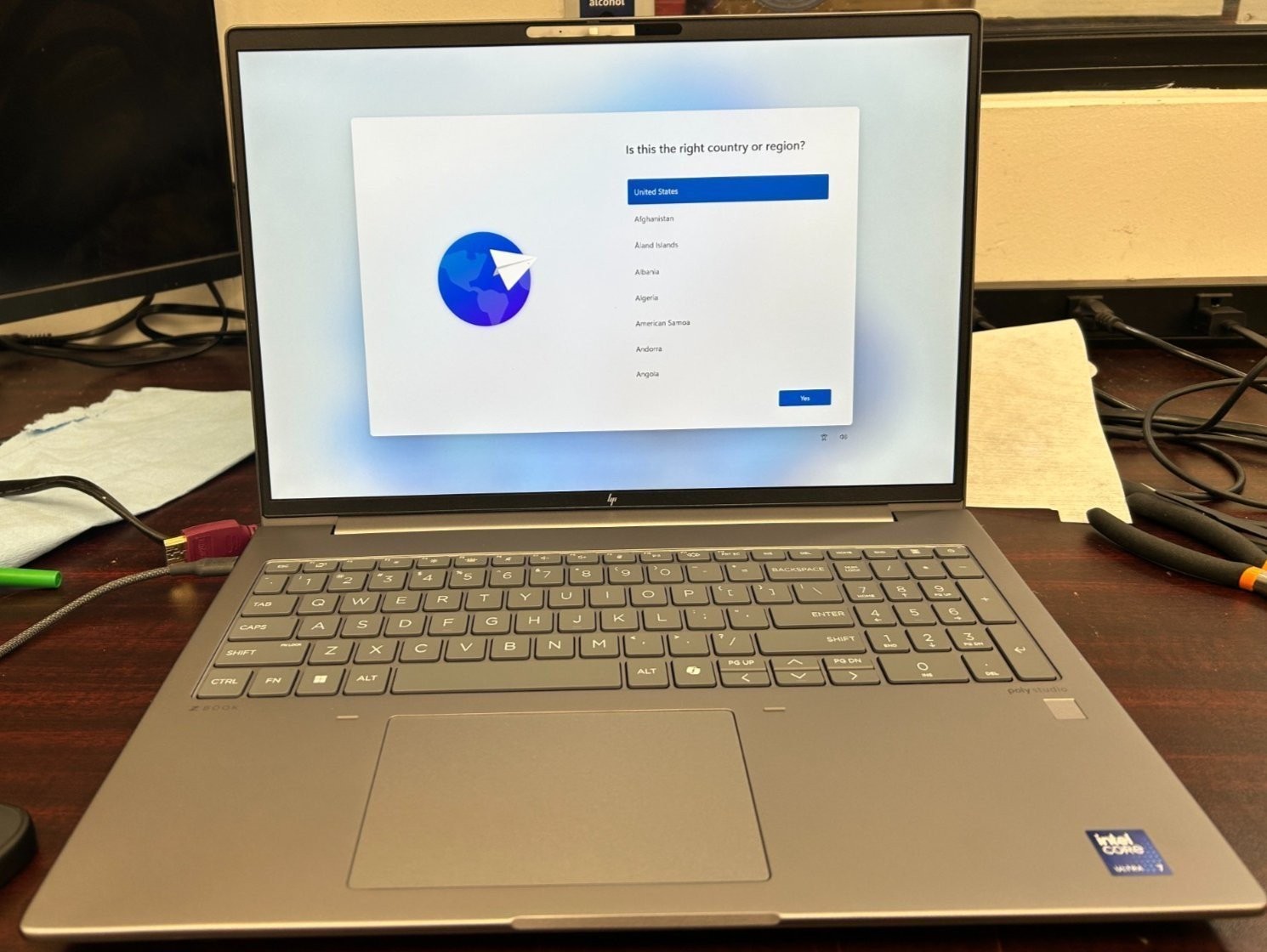 HP ZBook Power 16 G11 i7 32GB 1TB RTX1000 Ada HP Wty thru 5/31/26 – AS IS (READ)