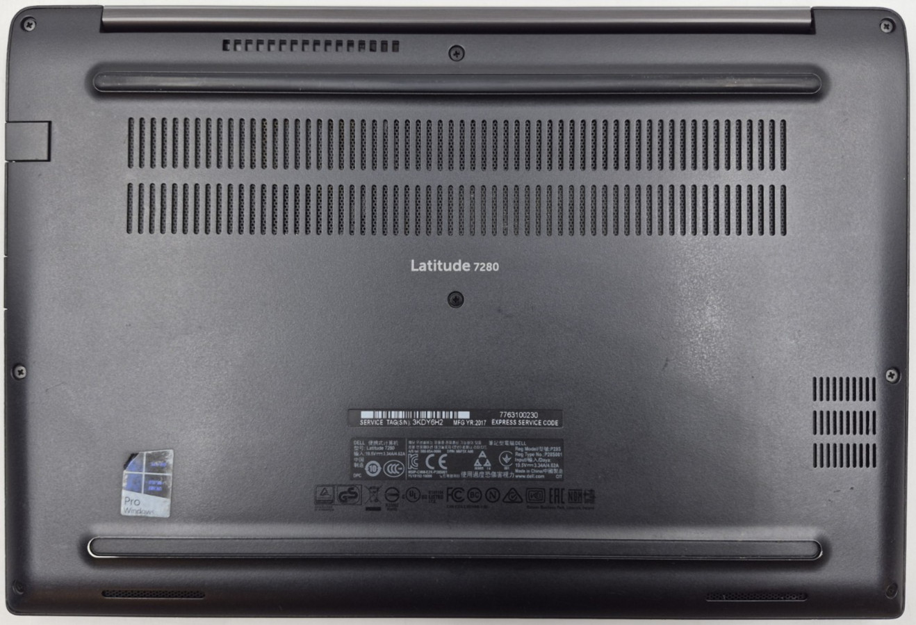 Dell Latitude 7280 Laptop i5-7300U 2.60GHz 8GB RAM 256GB NVMe Win 11 Pro