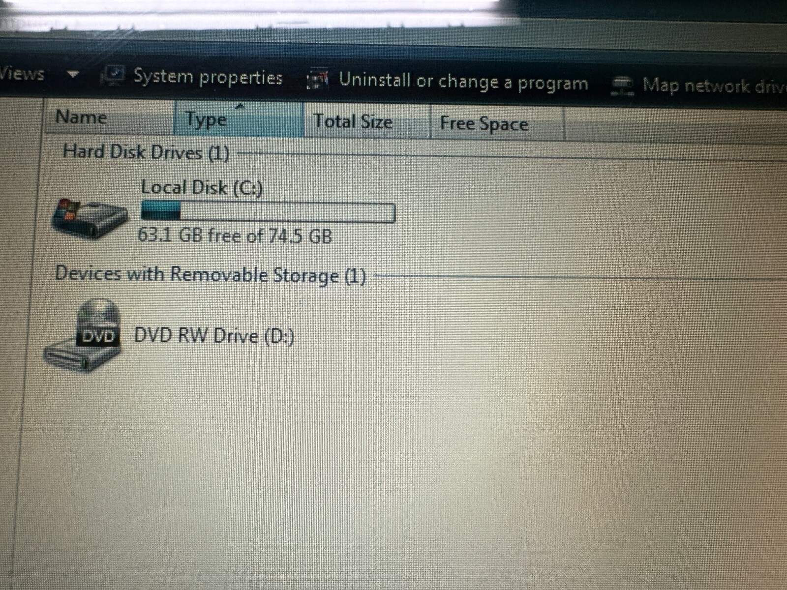 Dell Inspiron 700m, 12.1 TFT, Win7pro, 80GB,, 2GB, DVD-RW, Wifi. #002