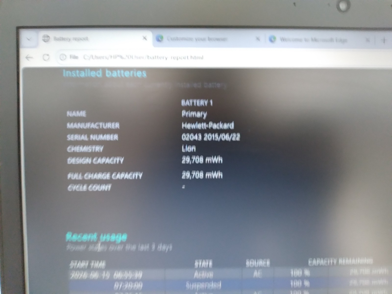 HP ELITEBOOK 850 G2 15.6″ CORE i5-5200U@2.20GHz 12GB RAM 500GB HDD Win 10 Pro