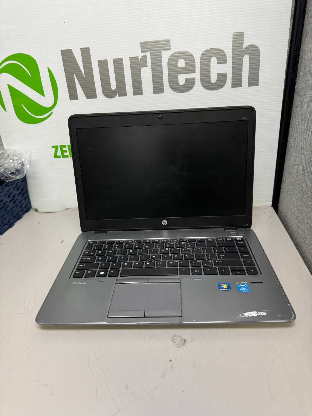 HP EliteBook 840 G2 14” i5-5300U 2.3GHz 8GB/256GB [NO OS] Laptop +AC [BIOS]