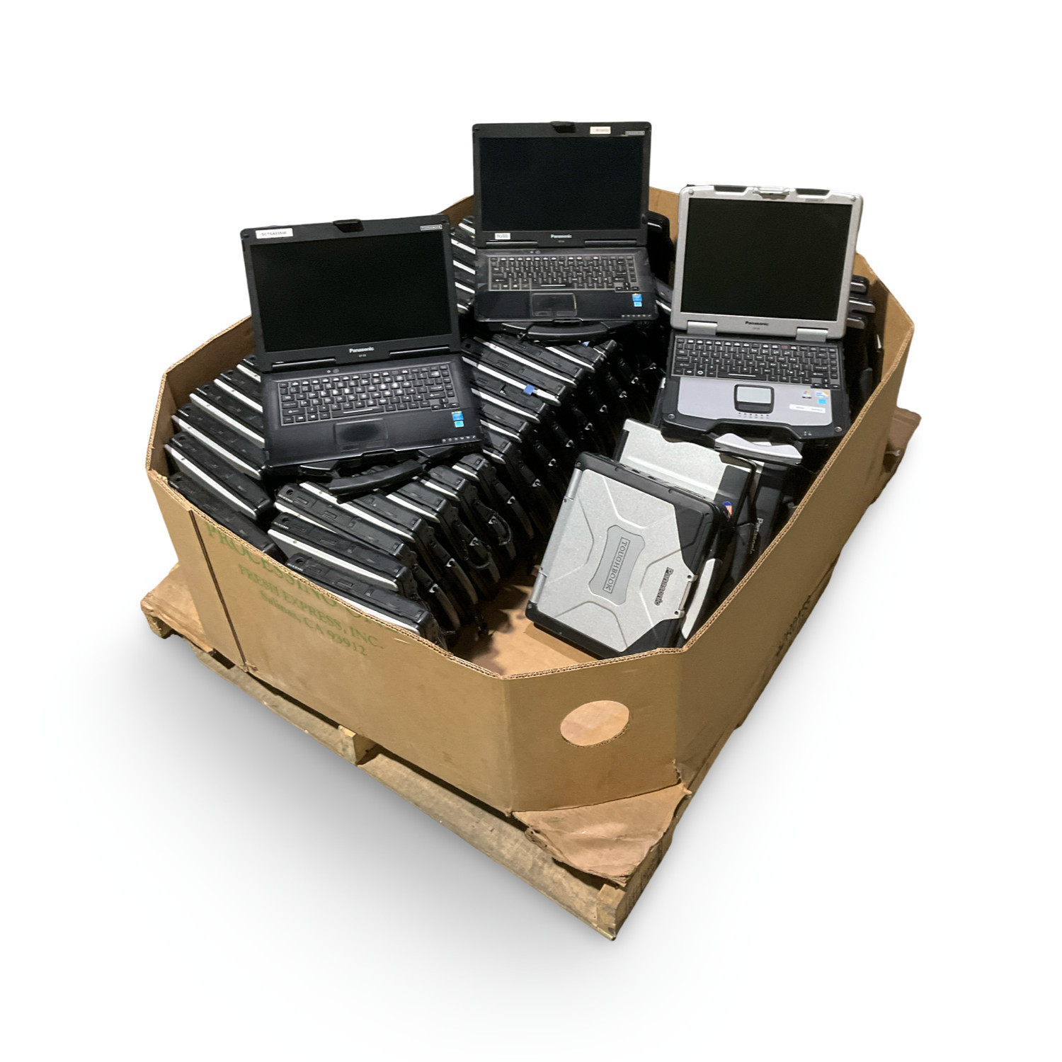 lot of 53 Panasonic Toughbook CF-53 14″ CF-31 CF-30 i5-4310U i5-2520M