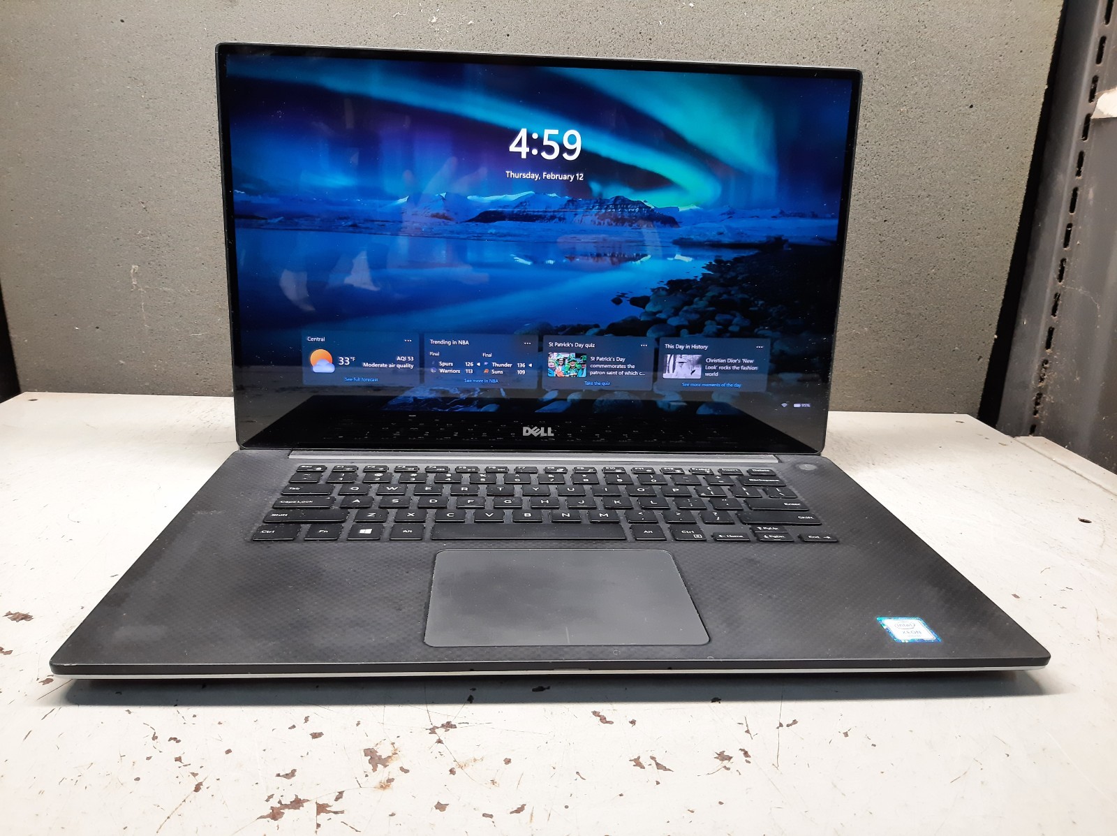 Dell Precision 5520 15.6″ Xeon E3 1505M v6 8GB RAM 512GB SSD Win 11 Workstations