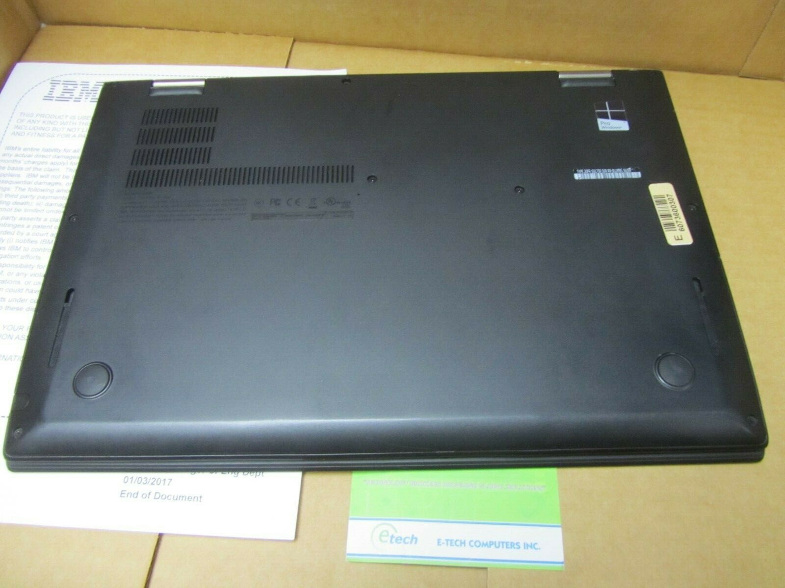 ThinkPad X1 Yoga i5-6300U 8GB RAM 256GB SSD, 14″ WQHD 2560×1440 Touch Screen PEN