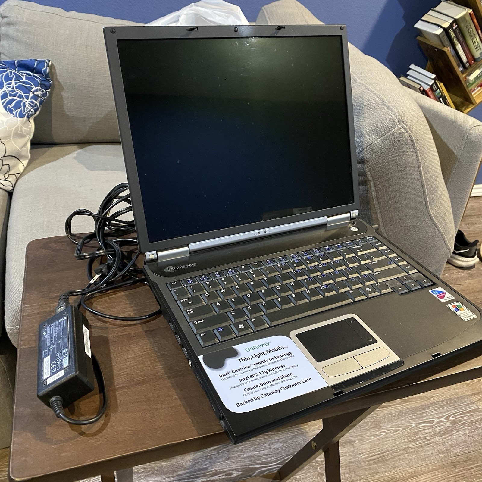 Gateway Laptop4530GZ Pentium M @1.6MHz 480MB RAM – Windows XP Installed