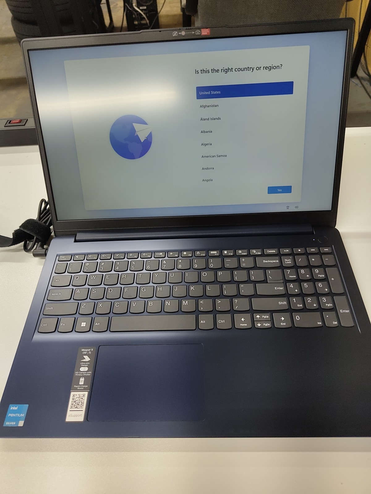 Lenovo Ideapad 1 (Used) Several Marks On Front Of Item